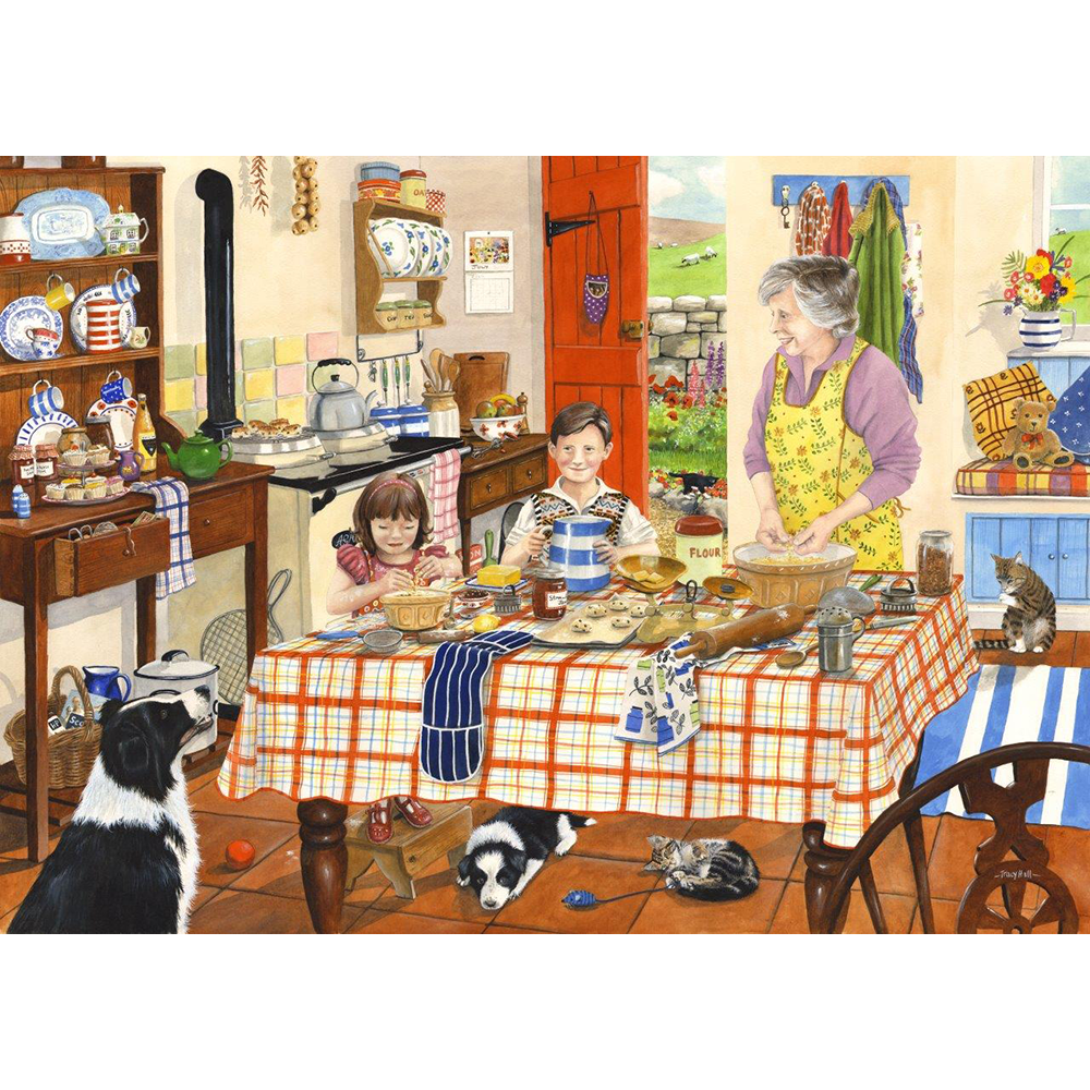 Homemade Scones – 1000 Piece Jigsaw Puzzle (HOP)