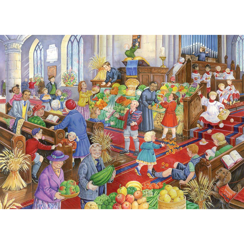 Harvest Festival – 500 Piece Jigsaw Puzzle (HOP)