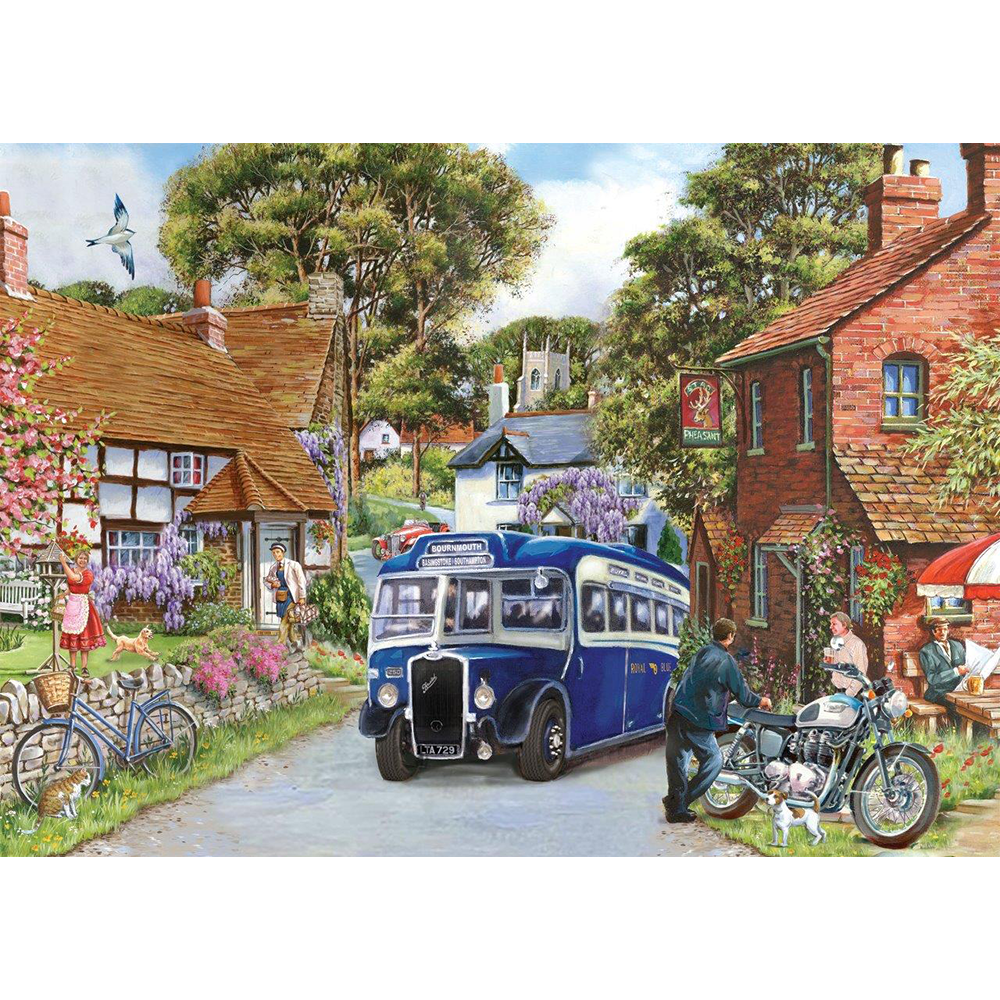 Tight Corner – 500 Piece Jigsaw Puzzle (HOP)