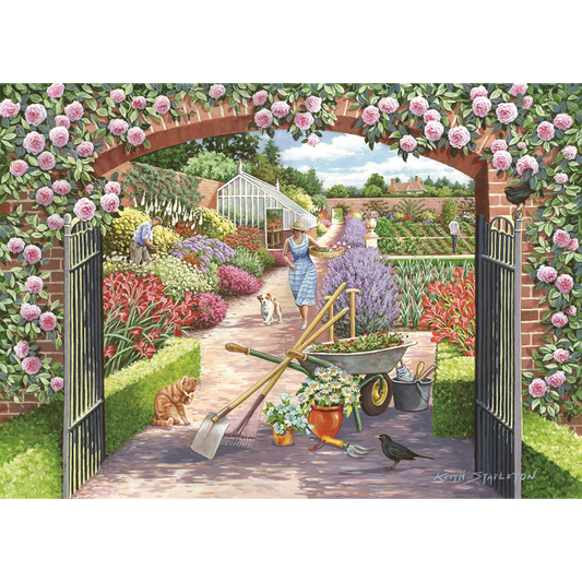 HOP - Walled Garden - 500 Piece Jigsaw Puzzle