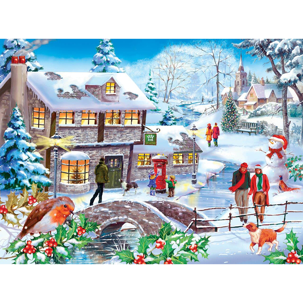 HOP - Winter Walk - 500 Piece Jigsaw Puzzle