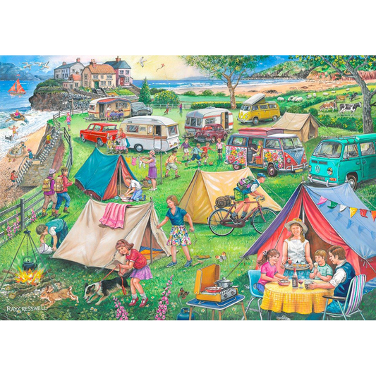 HOP - No.10 - Camping - 1000 Piece Jigsaw Puzzle