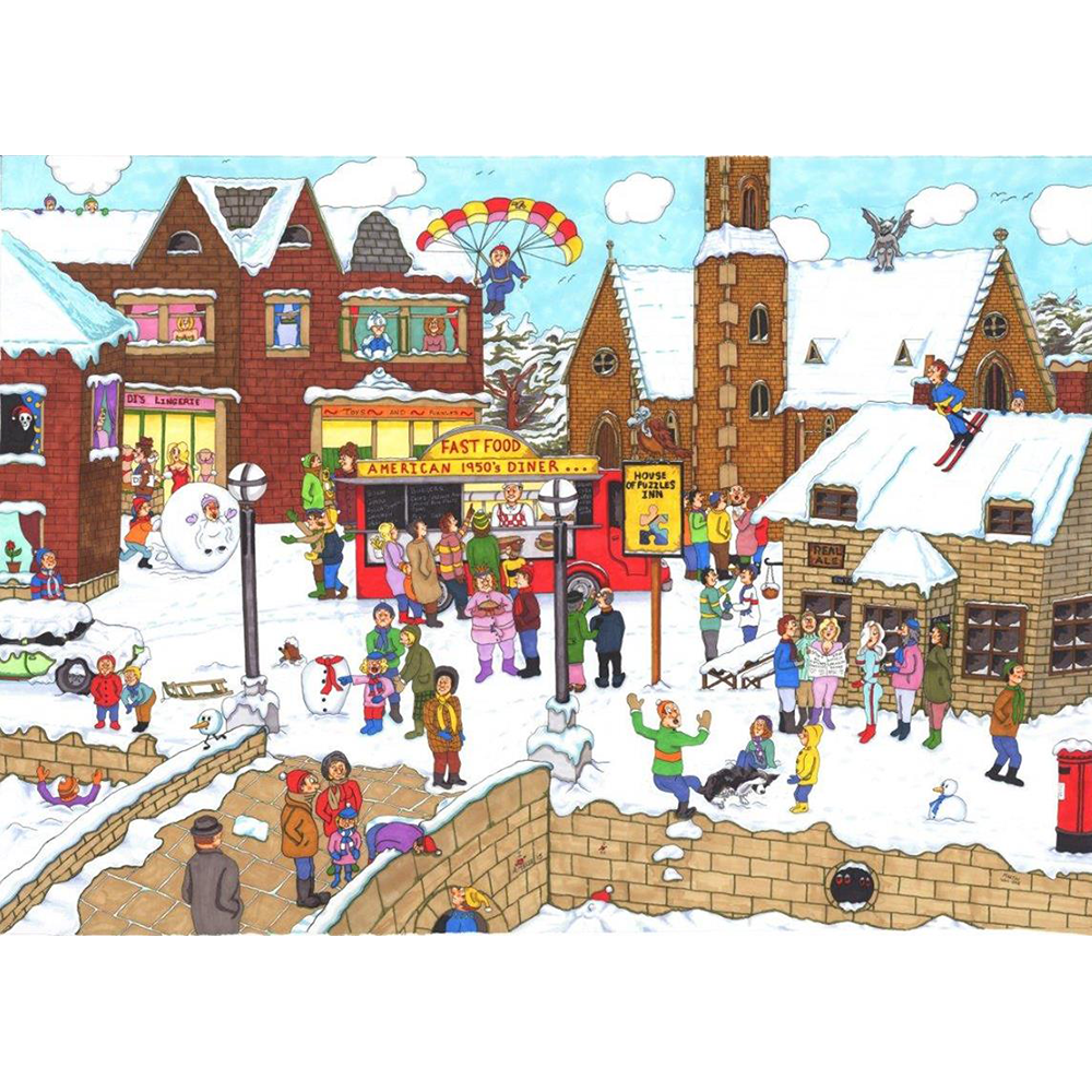 HOP - It's Cold Outside - 1000 Piece Jigsaw Puzzle