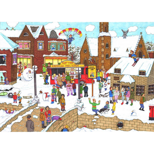 HOP - It's Cold Outside - 1000 Piece Jigsaw Puzzle