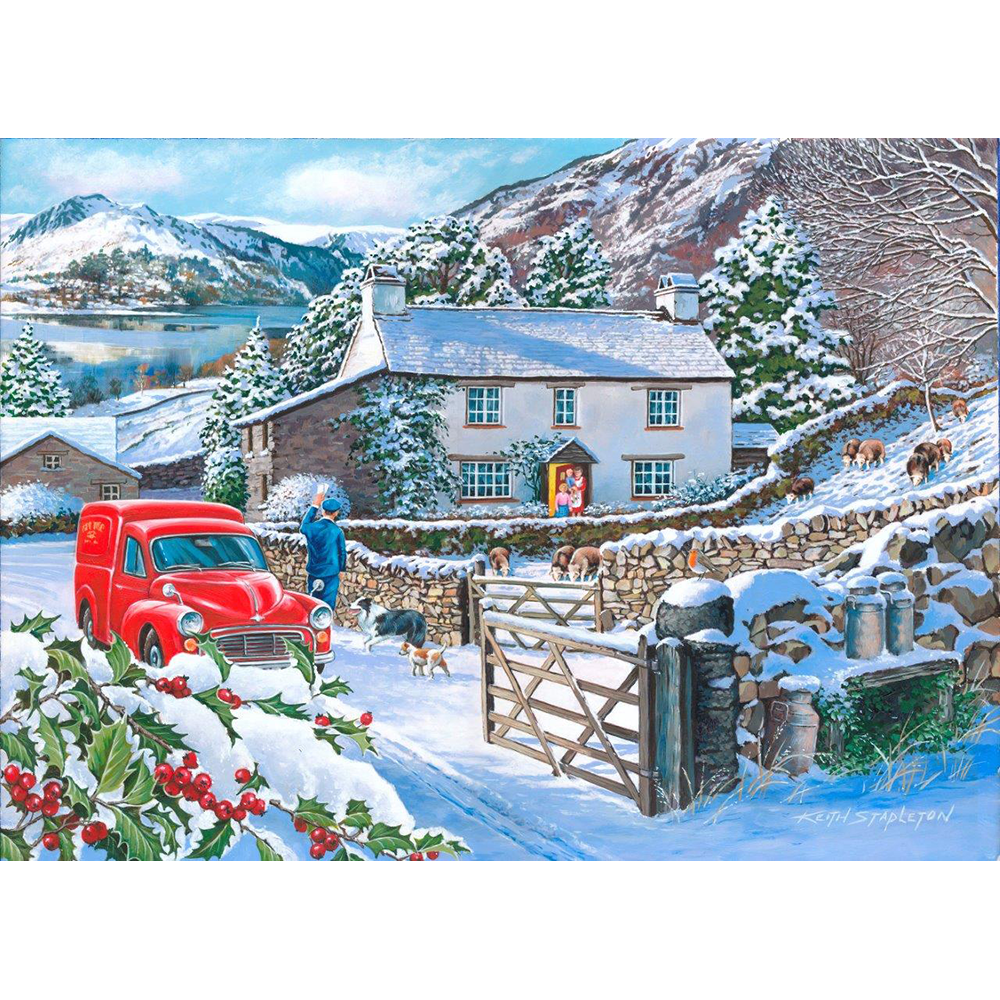 A Welcome Visit – 500 Piece Jigsaw Puzzle (HOP)