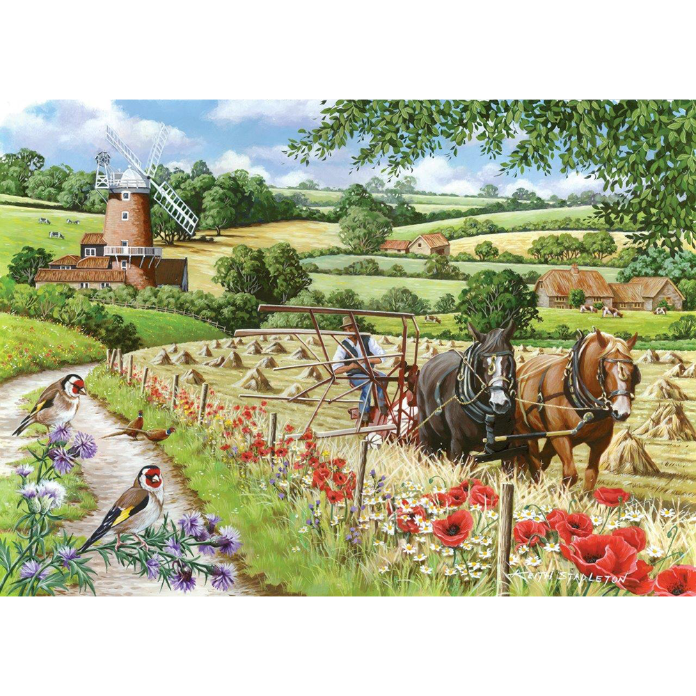 HOP - Windmill Lane - BIG 500 Piece Jigsaw Puzzle