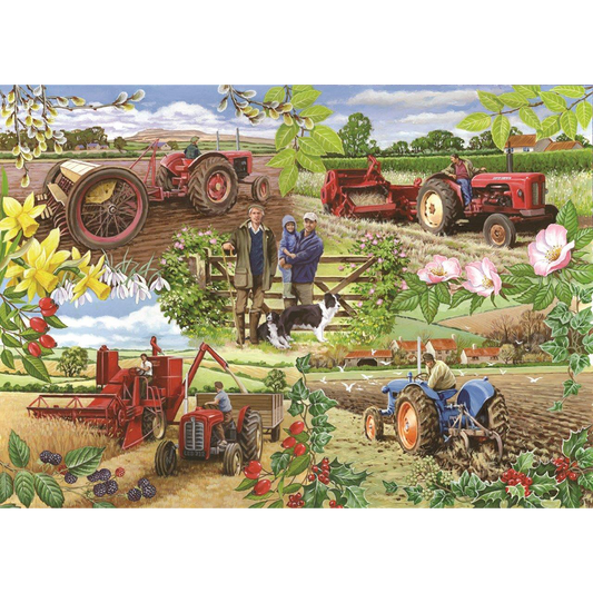 HOP - Farming Year - 1000 Piece Jigsaw Puzzle