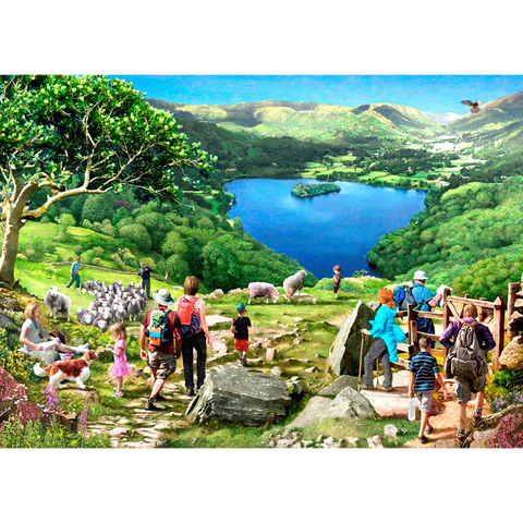 Lake View – 1000 Piece Jigsaw Puzzle (HOP)