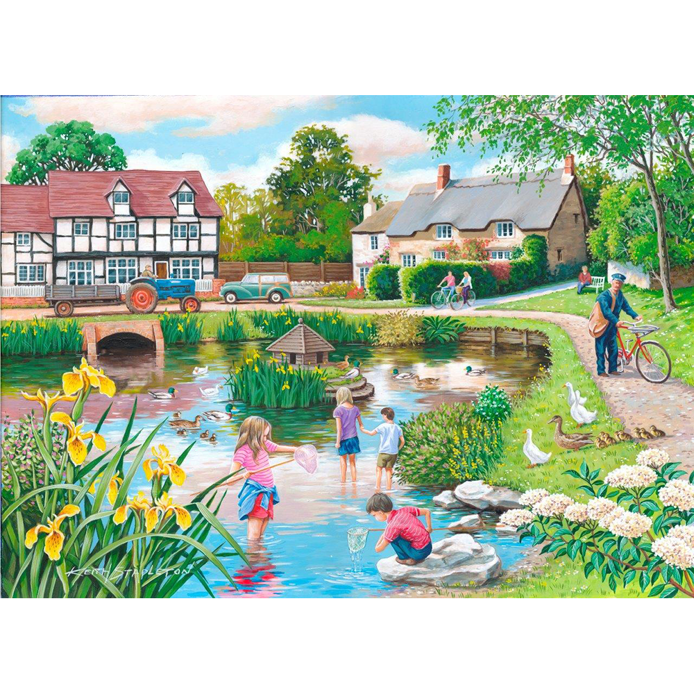 HOP - Duck Pond - BIG 250 Piece Jigsaw Puzzle