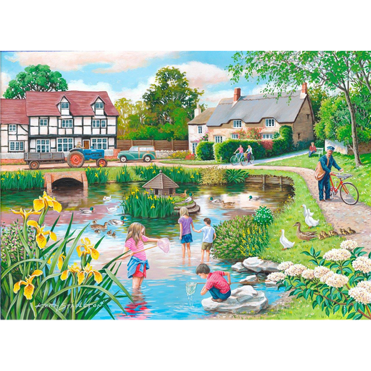 HOP - Duck Pond - BIG 250 Piece Jigsaw Puzzle