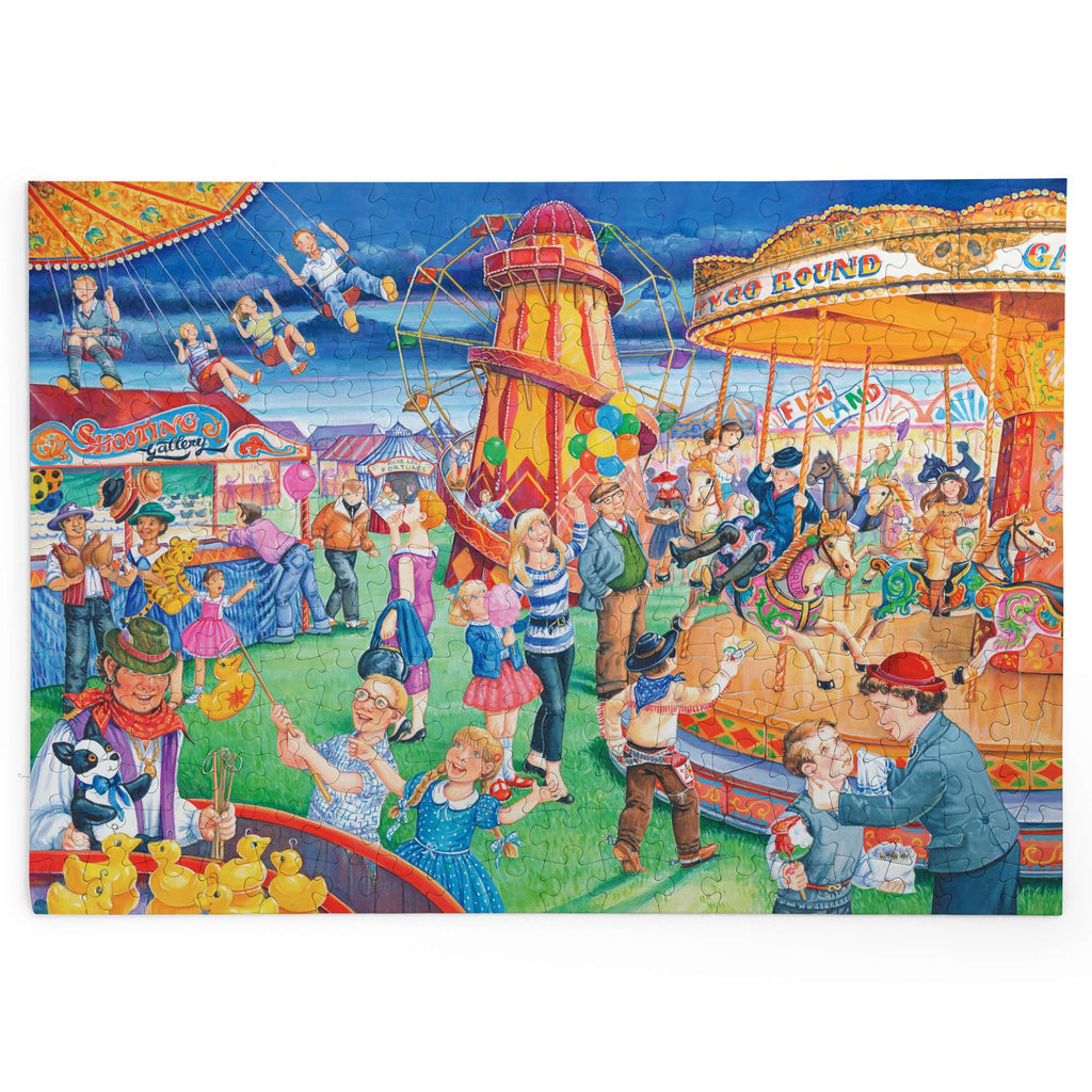 Made up: Fairground Rides – 250 Piece Jigsaw Puzzle (House of Puzzles)