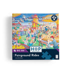 Box, straight on: Fairground Rides – 250 Piece Jigsaw Puzzle (House of Puzzles)