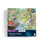 Box, straight on: Taking It Easy – 250 Piece Jigsaw Puzzle (House of Puzzles)