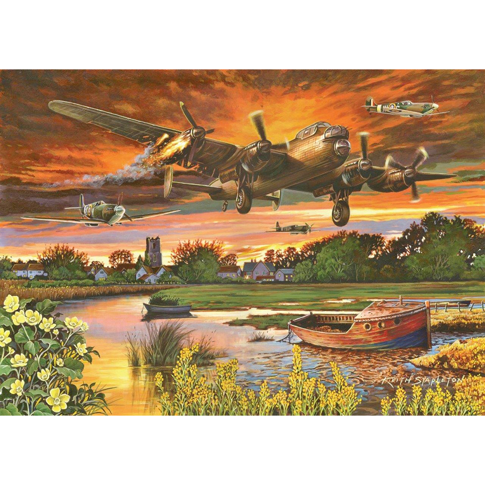 HOP - On A Wing & A Prayer - 1000 Piece Jigsaw Puzzle