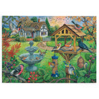 Made up: Bird Table – 500 Piece Jigsaw Puzzle (House of Puzzles)