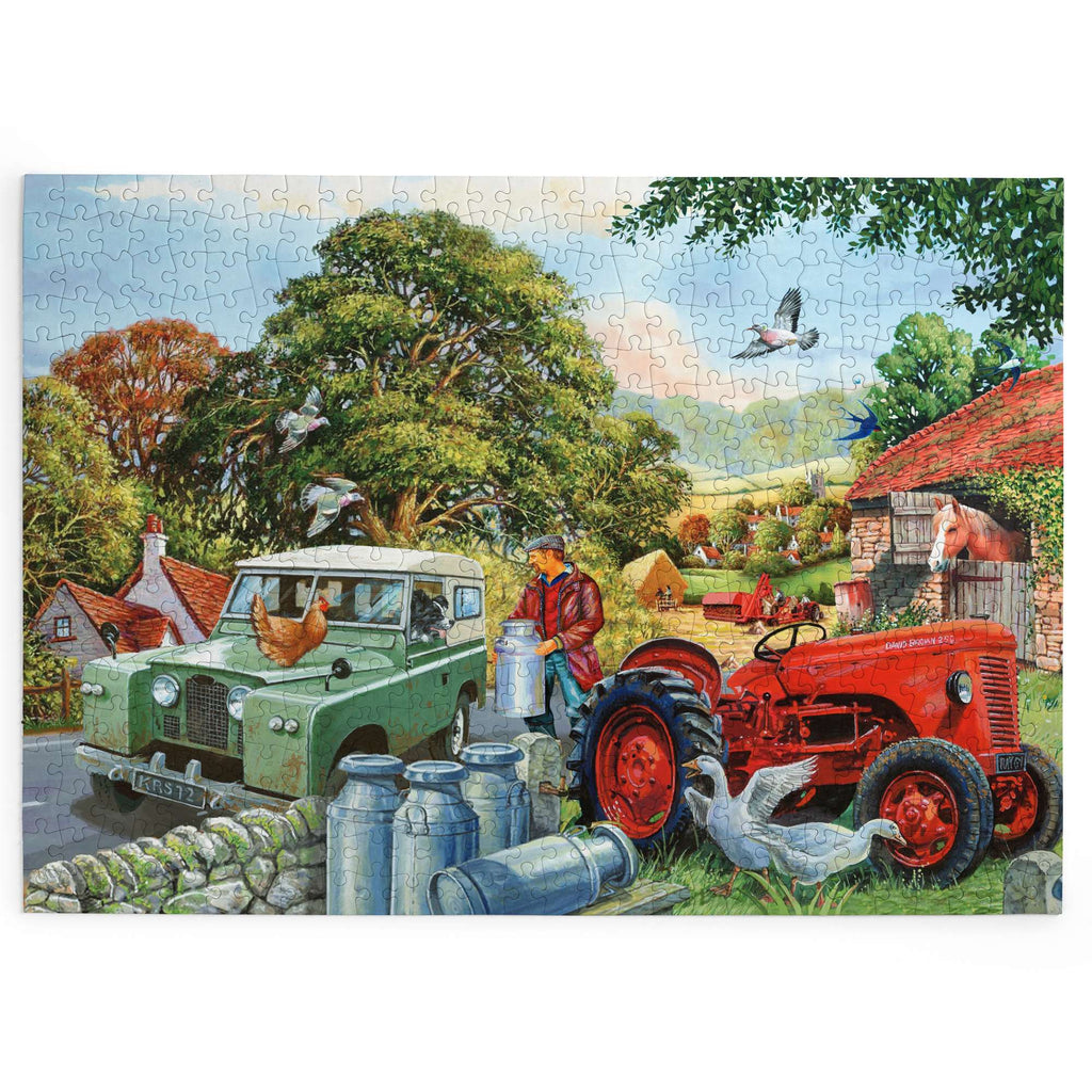 Made up: Bob & His Dog by HOP – 500 Piece Jigsaw Puzzle (House of Puzzles)