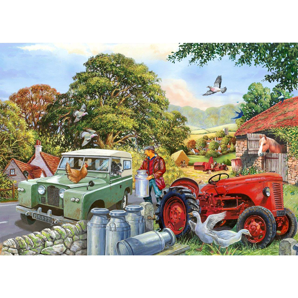 HOP - Bob & His Dog - BIG 500 Piece Jigsaw Puzzle