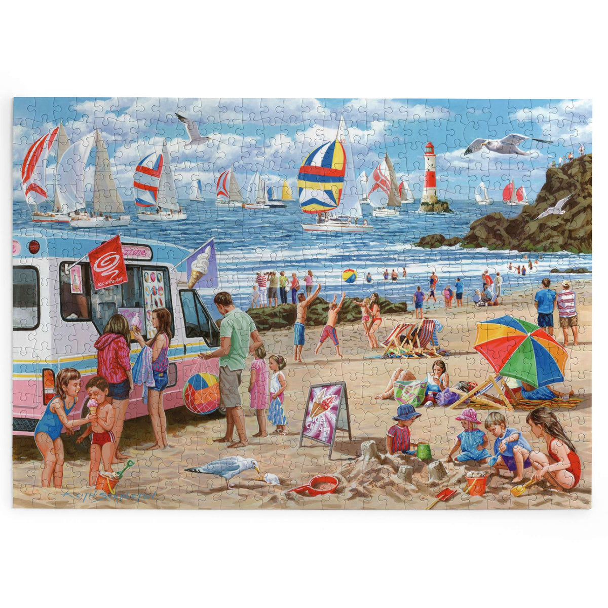 Made up: Regatta Day – 500 Piece Jigsaw Puzzle (House of Puzzles)