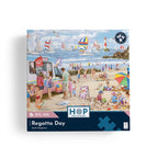Box, straight on: Regatta Day – 500 Piece Jigsaw Puzzle (House of Puzzles)