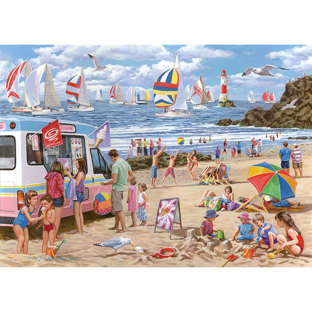 HOP - Regatta Day - BIG 500 Piece Jigsaw Puzzle