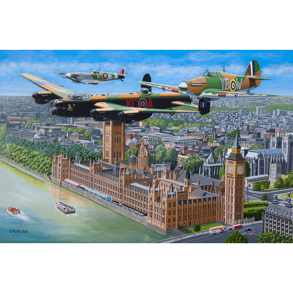 HOP - Fly Past - 500 Piece Jigsaw Puzzle