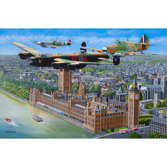 HOP - Fly Past - 500 Piece Jigsaw Puzzle