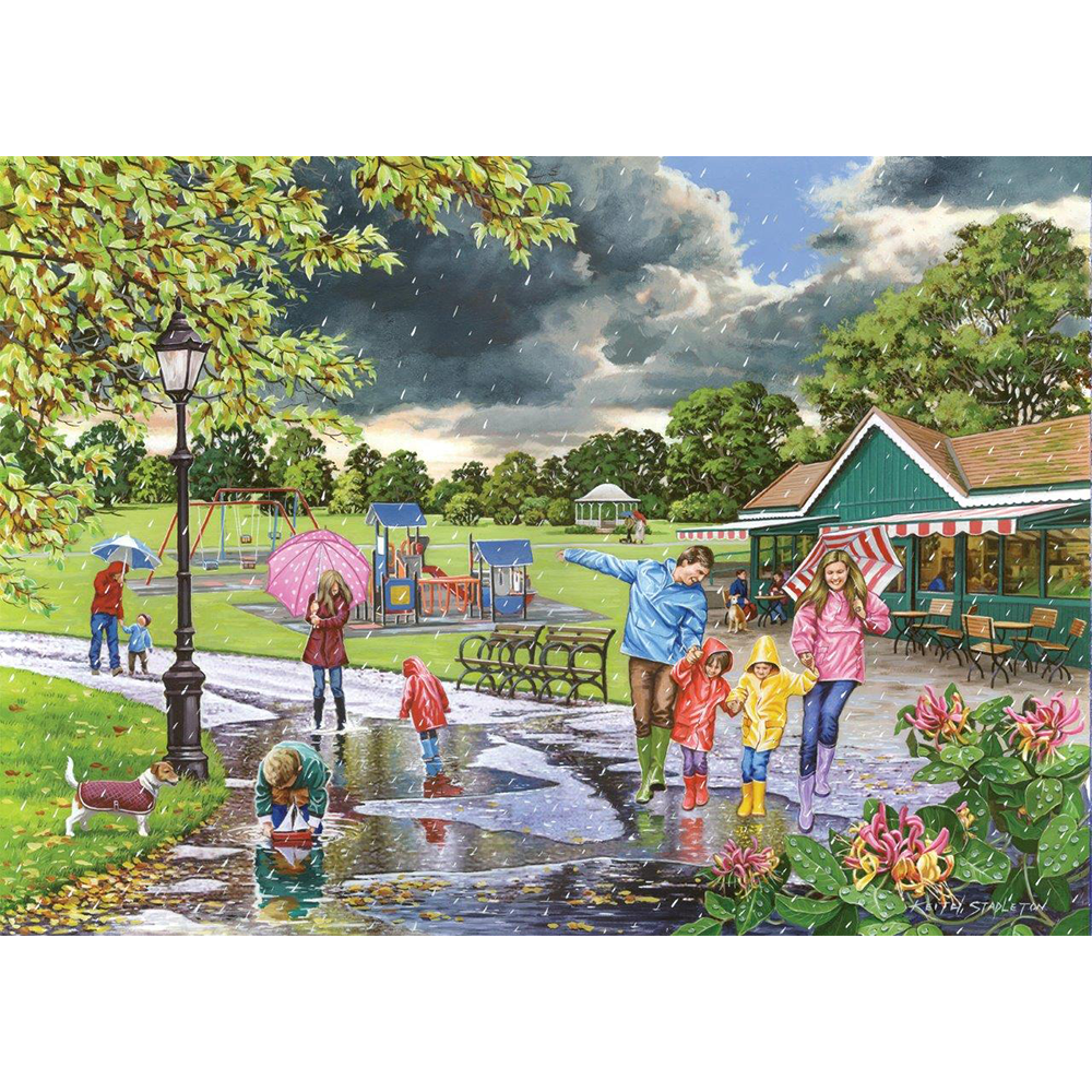 HOP - Puddles - 500 Piece Jigsaw Puzzle