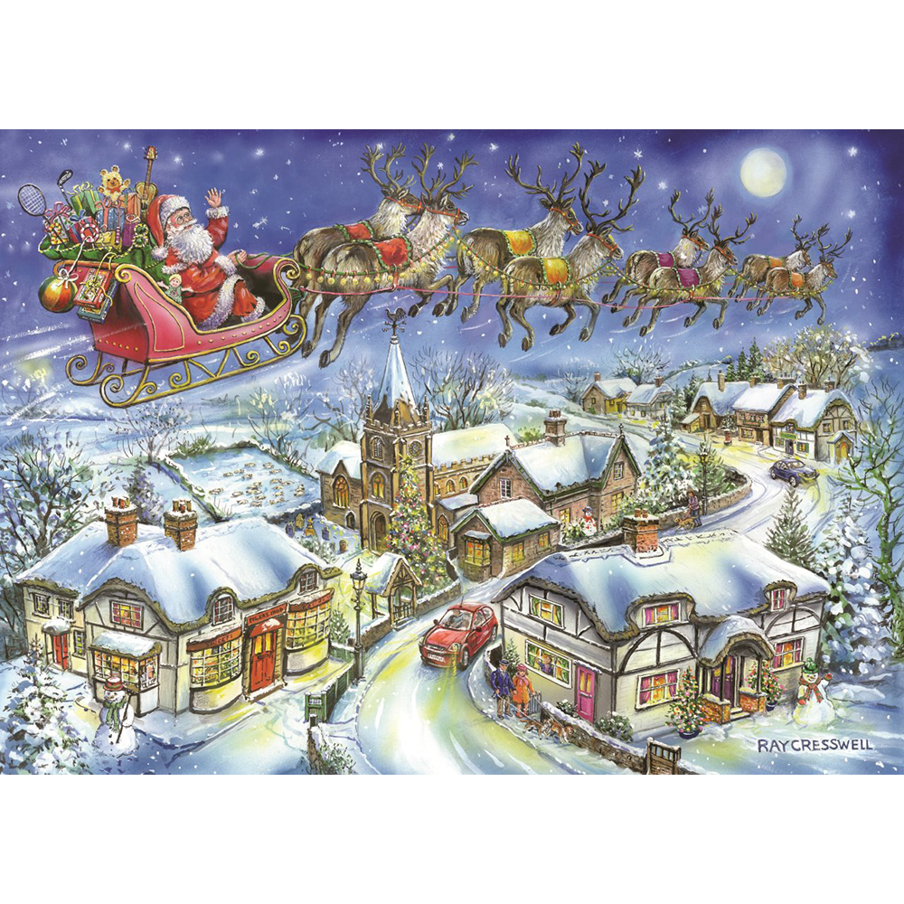 Christmas Eve – 1000 Piece Jigsaw Puzzle (HOP)
