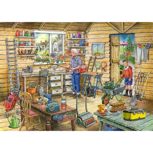 HOP - No.14 - Fred's Shed - 1000 Piece Jigsaw Puzzle