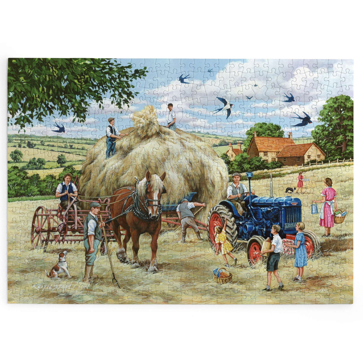 Made up: Making Hay – 500 Piece Jigsaw Puzzle (House of Puzzles)