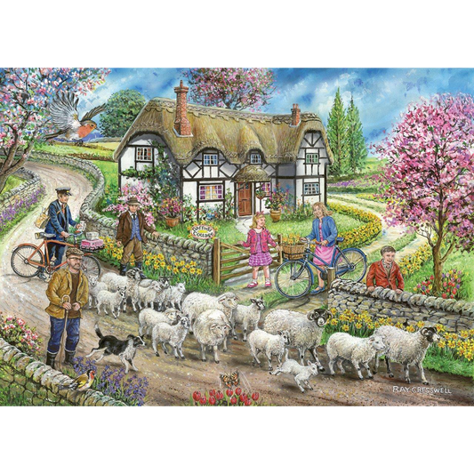 HOP - Daffodil Cottage - 1000 Piece Jigsaw Puzzle