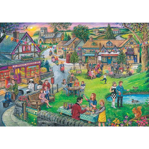 Sixties Green – 1000 Piece Jigsaw Puzzle (HOP)