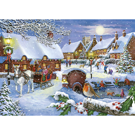 HOP - Sleigh Ride - 1000 Piece Jigsaw Puzzle