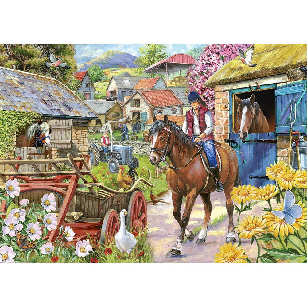Stepping Out – 1000 Piece Jigsaw Puzzle (HOP)
