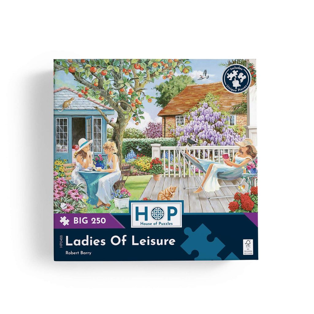 Box, straight on: Ladies Of Leisure – 250 Piece Jigsaw Puzzle (House of Puzzles)