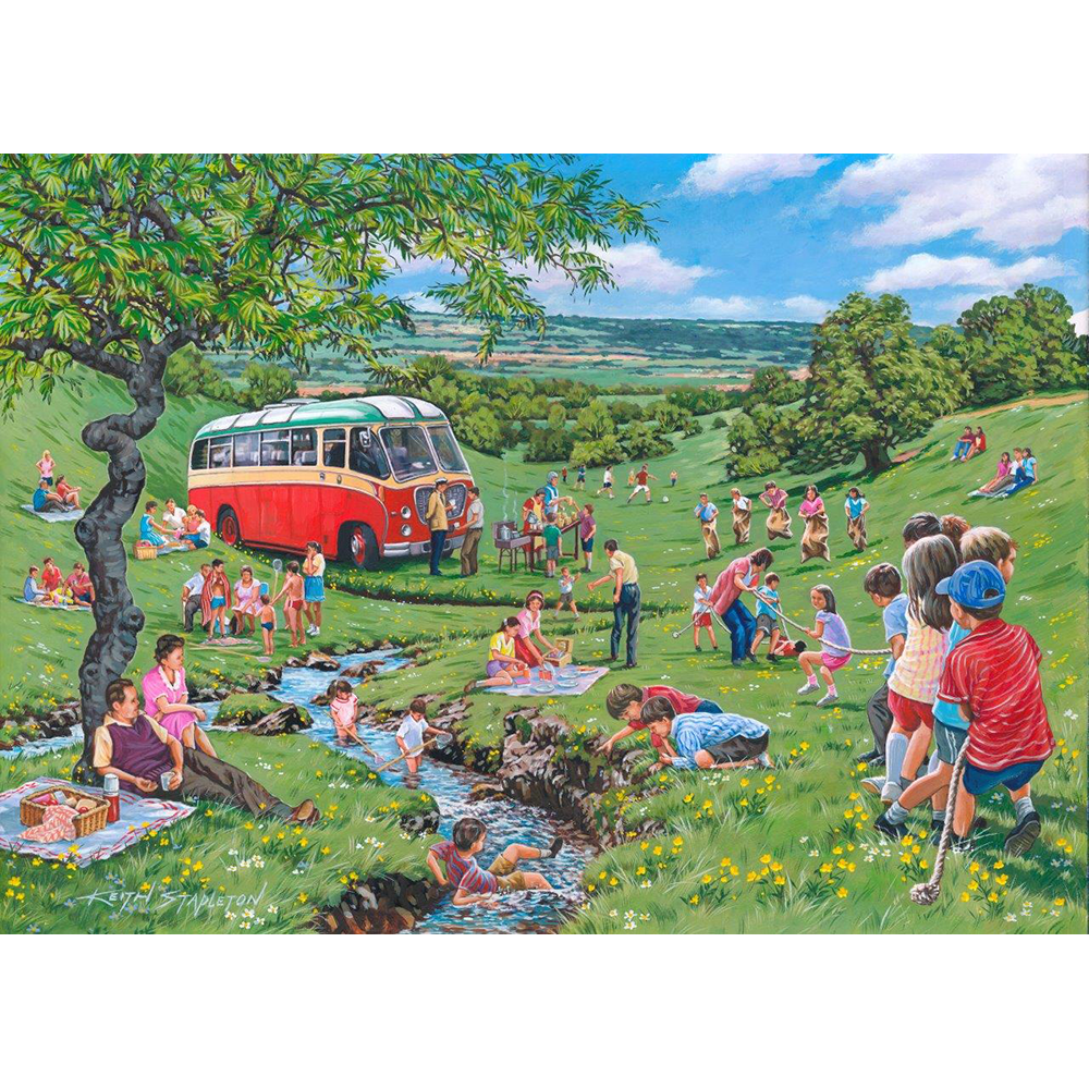 Sunday Picnic – 250 Piece Jigsaw Puzzle (HOP)
