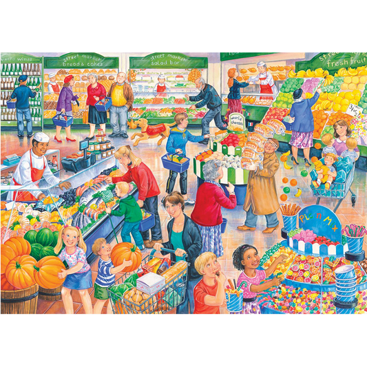 HOP - Supermarket Dash - BIG 250 Piece Jigsaw Puzzle