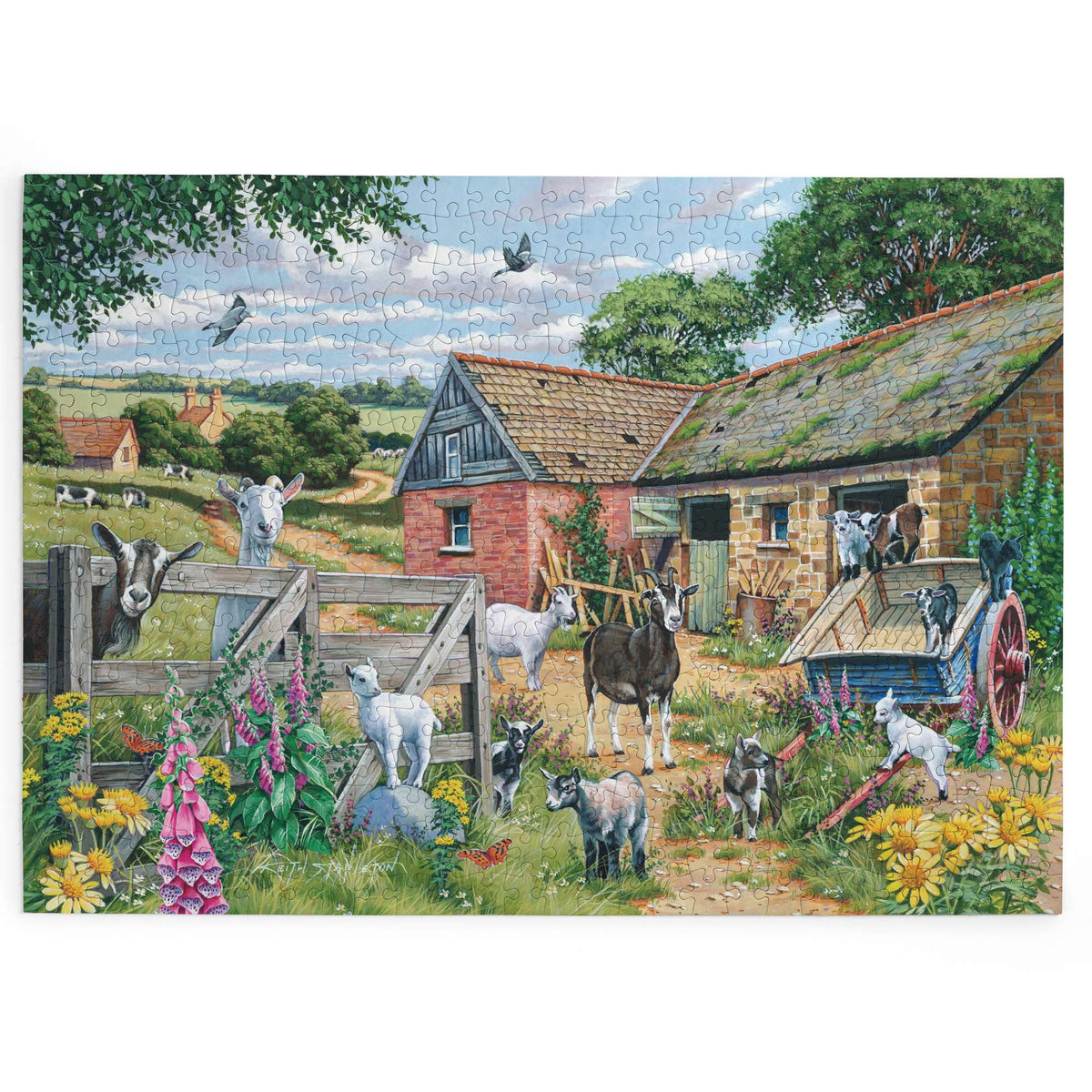 Made up: Just Kidding – 500 XL Piece Jigsaw Puzzle (House of Puzzles)