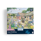 Box, straight on: Just Kidding – 500 XL Piece Jigsaw Puzzle (House of Puzzles)
