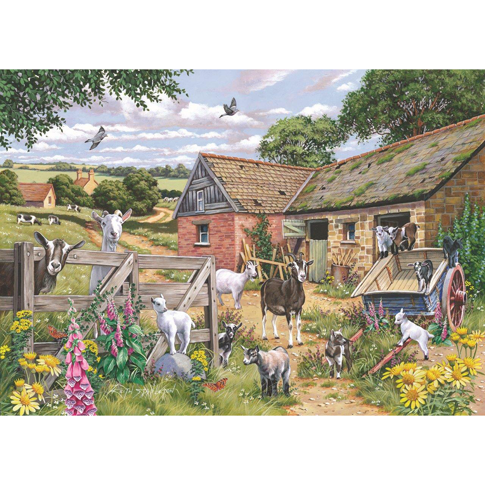 Just Kidding – 500 XL Piece Jigsaw Puzzle (HOP) | Puzzles Galore