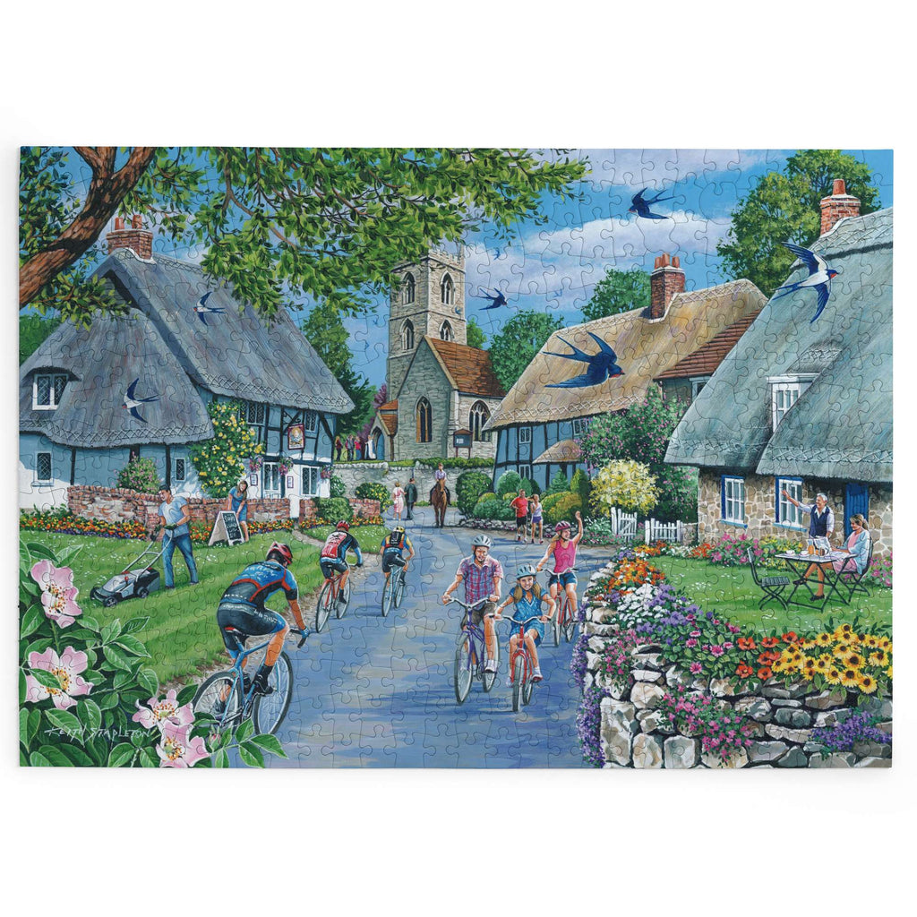 Made up: Sunday Morning – 500 XL Piece Jigsaw Puzzle (House of Puzzles)
