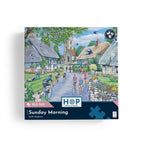 Box, straight on: Sunday Morning – 500 XL Piece Jigsaw Puzzle (House of Puzzles)