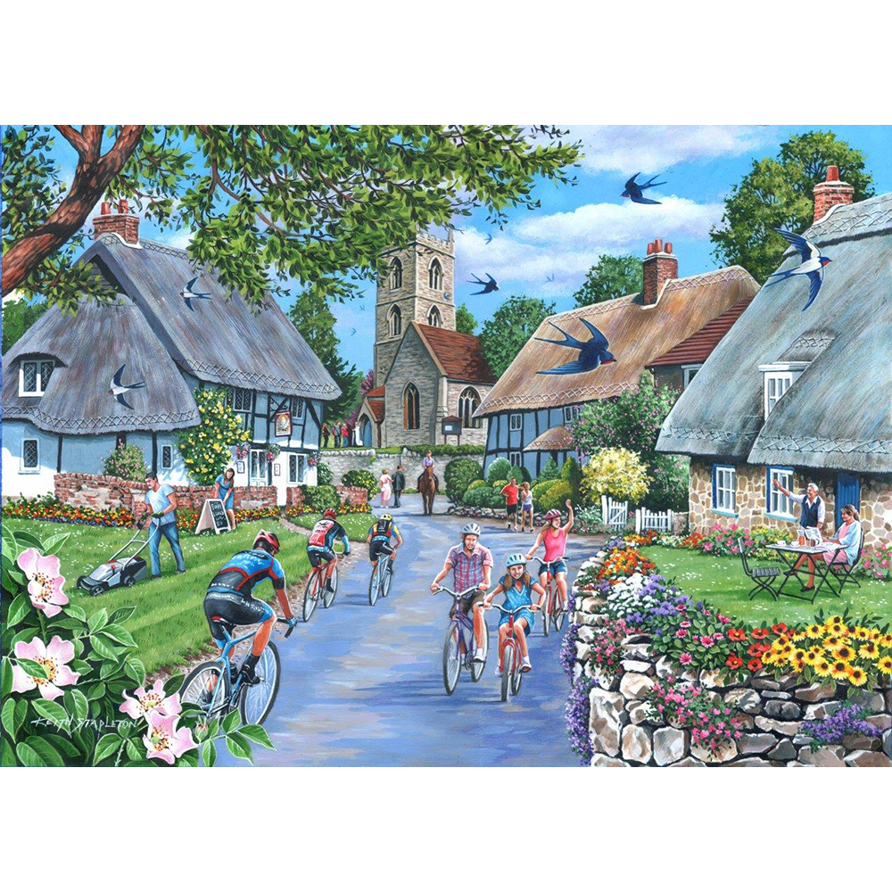 Sunday Morning – 500 XL Piece Jigsaw Puzzle (HOP)
