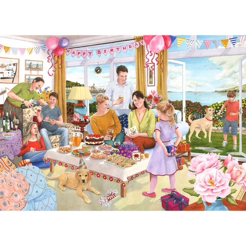 Happy Birthday – 1000 Piece Jigsaw Puzzle (HOP)