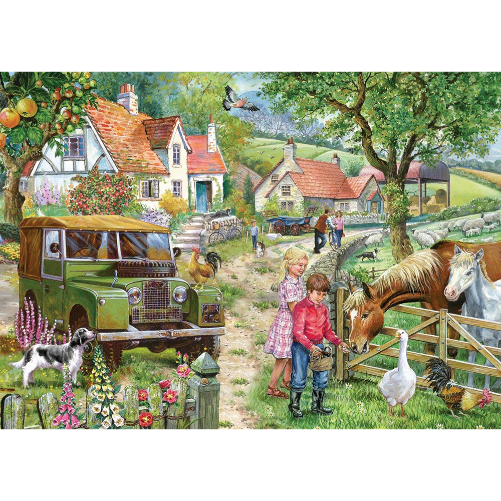 Orchard Farm – 1000 Piece Jigsaw Puzzle (HOP)