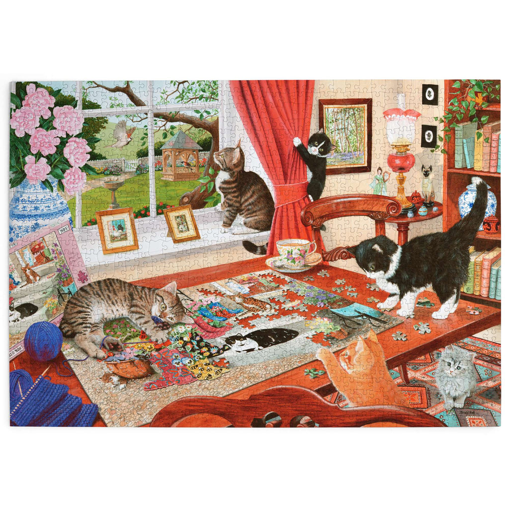 Made up: Puzzling Paws – 1000 Piece Jigsaw Puzzle (House of Puzzles)