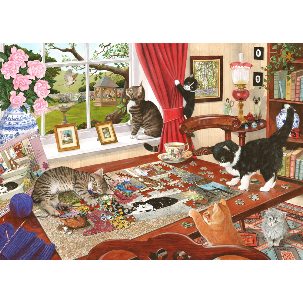 HOP - Puzzling Paws - 1000 Piece Jigsaw Puzzle