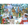 Snowman's View – 1000 Piece Jigsaw Puzzle (HOP)
