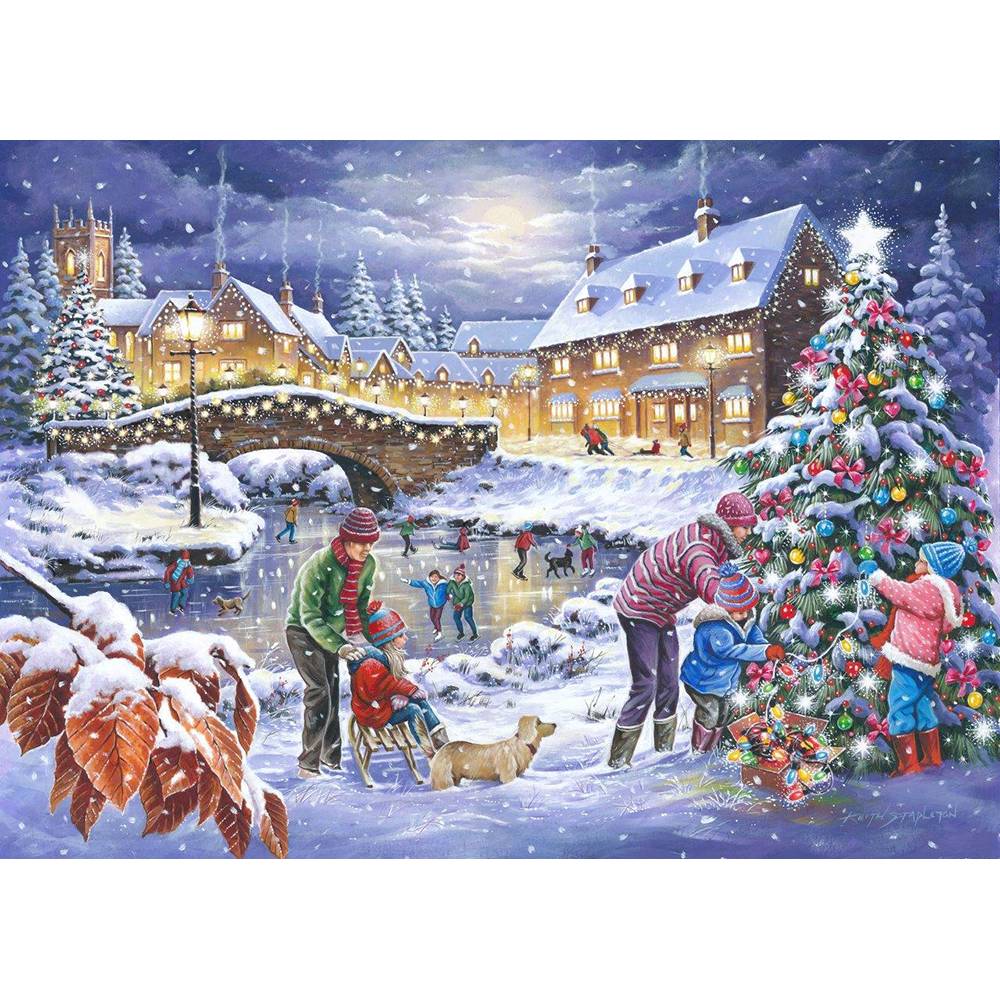 Twinkling Lights – 1000 Piece Jigsaw Puzzle (HOP)