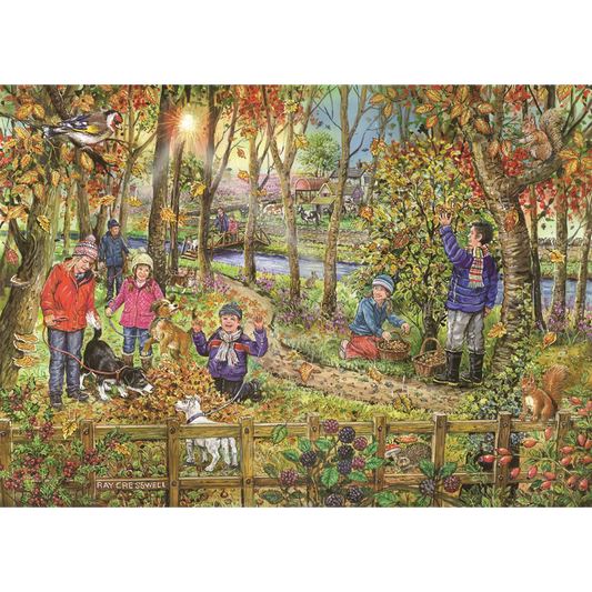 HOP - Autumn Leaves - BIG 250 Piece Jigsaw Puzzle